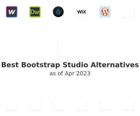 bootstrap studio alternative